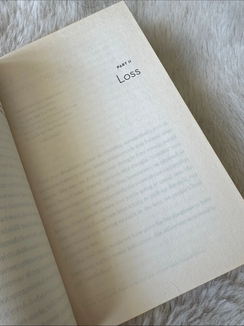 Harper White Cover Memoir with Blue Illustration and Text